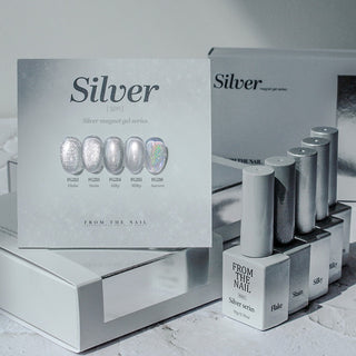 F Gel Silver Collection - 5 Magnetic Color Set