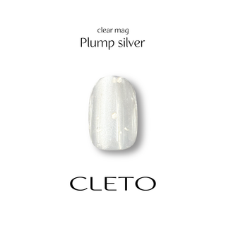 Cleto Clear Mag  - Plump Silver
