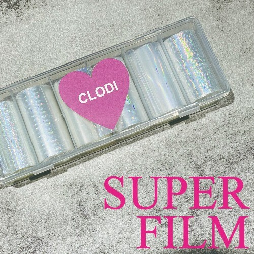 Clodi Super Nail Film 6-Piece Set
