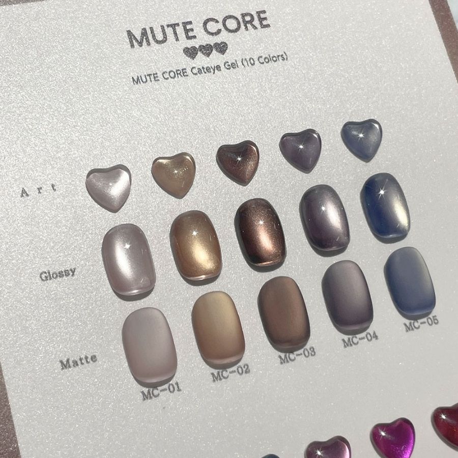 Clodi Mute Core 10-Color Magnetic Gel Set | Zillabeau