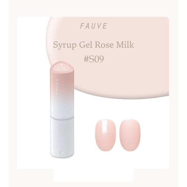 Fauve Syrup Gel Rose Milk S09