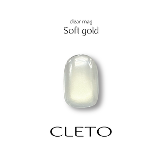 Cleto Clear Mag  - Soft Gold