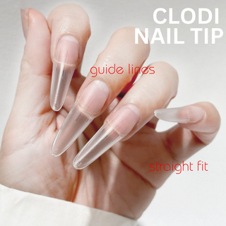 Clodi Straight Nail Tips (Square/Round)