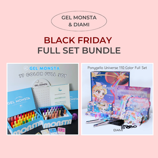 Gel Monsta 77 + Diami 110 BF Full Set Bundle