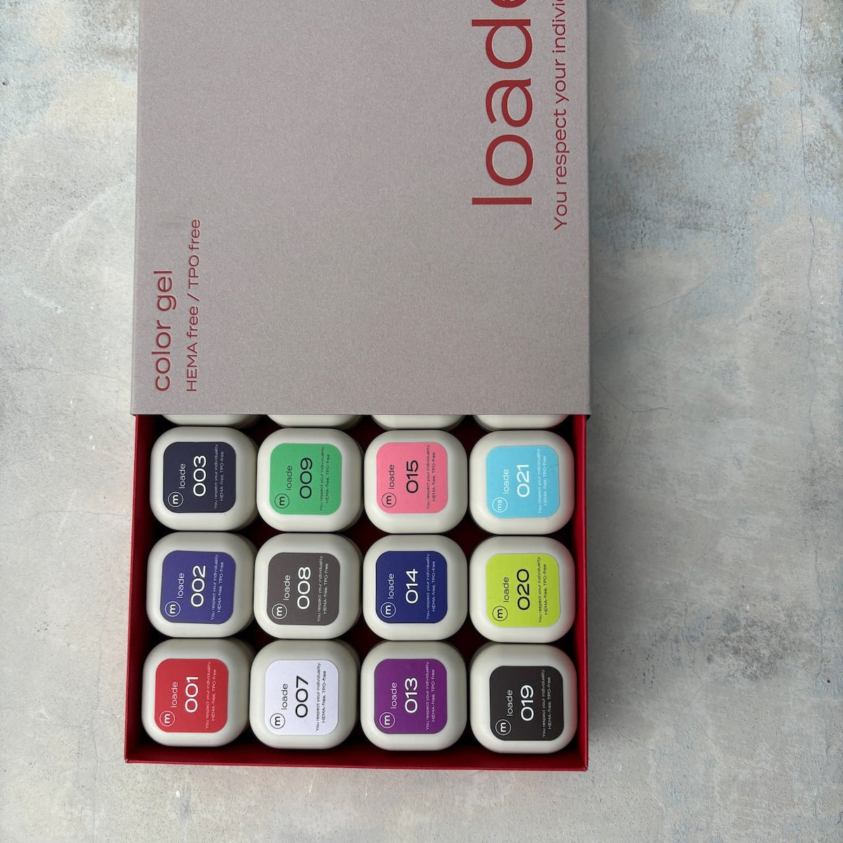 loade Color Gel 24-Color Set