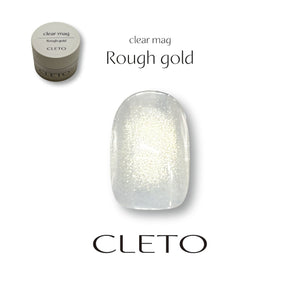 Cleto Clear Mag Rough gold (Jar)