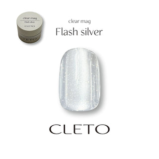 Cleto Clear Mag Flash Silver (Jar)