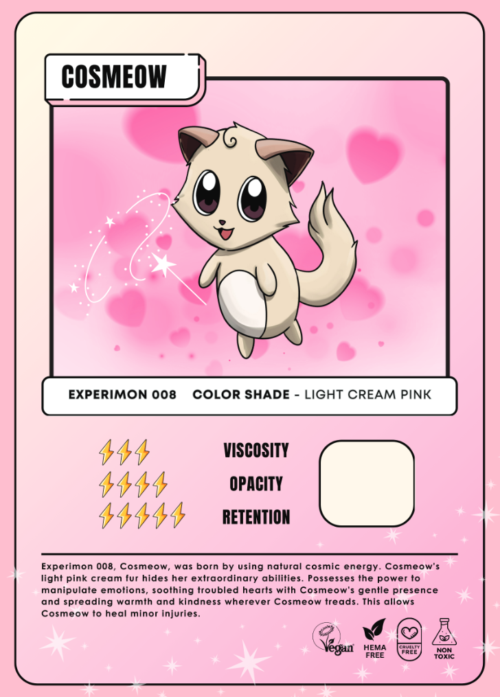 Experimon 008 Cosmeow card