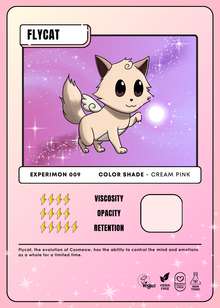 Experimon 009 Flycat card