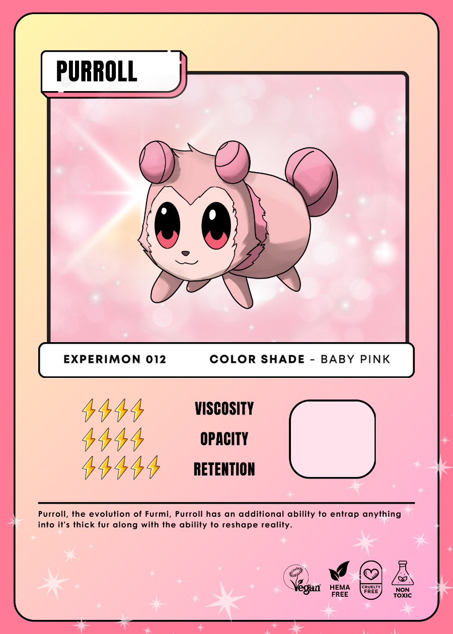 Experimon 012 Purroll card
