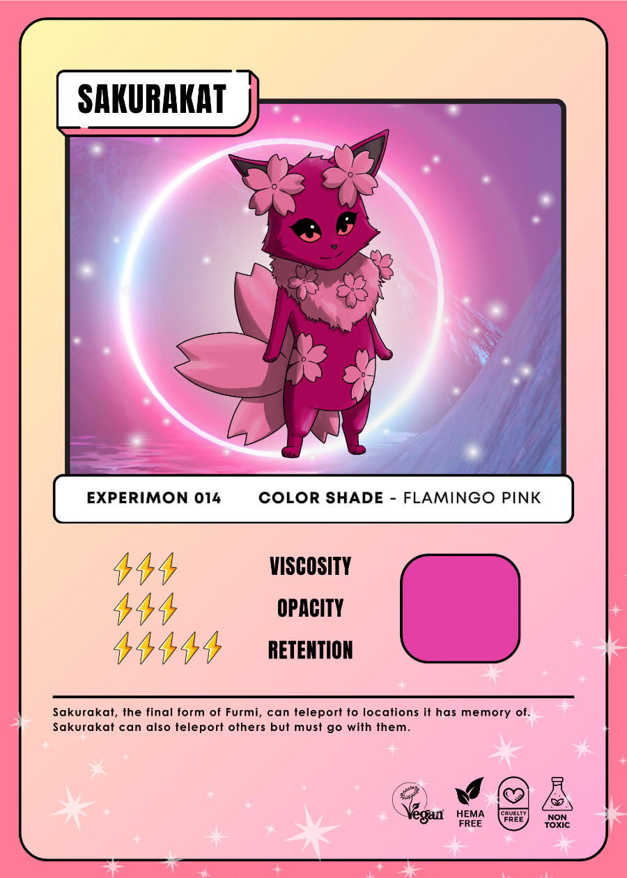 Experimon 014 Sakurakat card