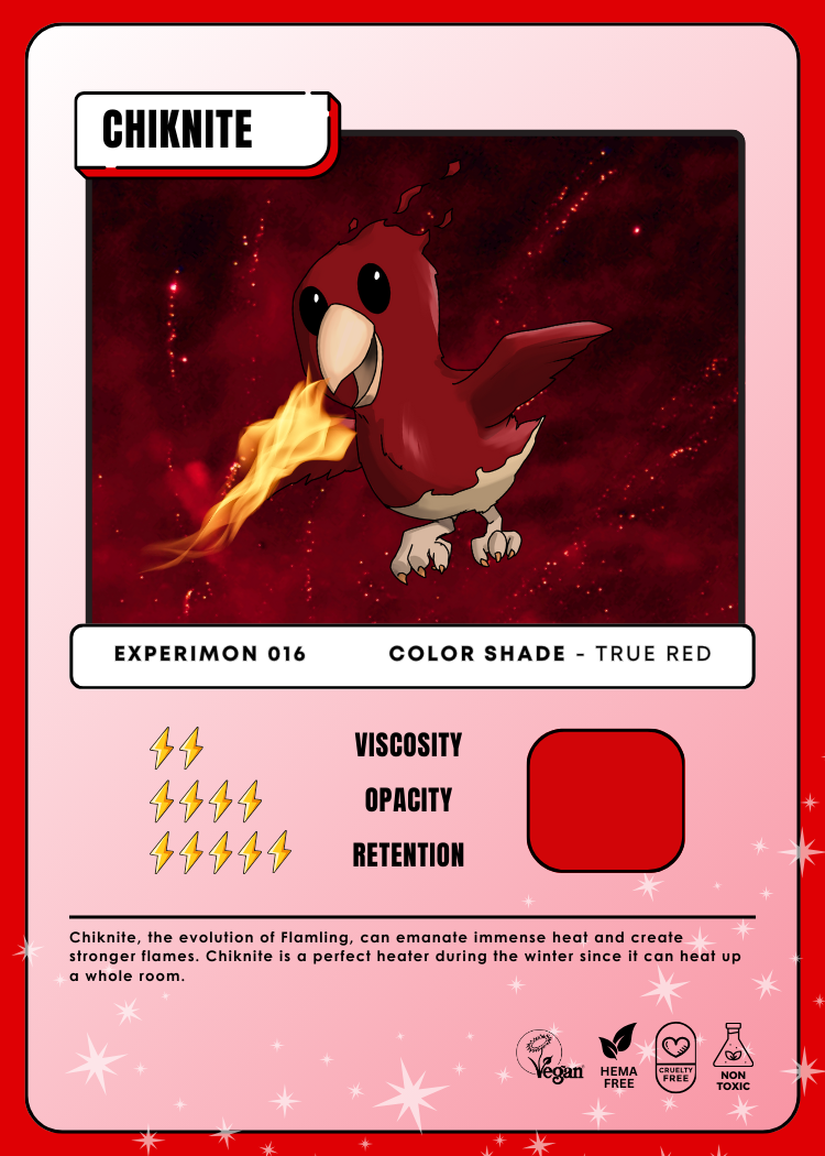 Experimon 016 Chiknite card