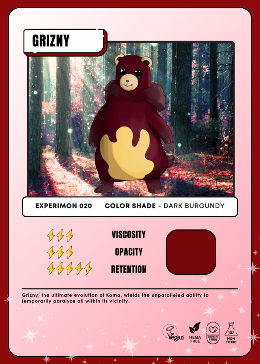 Experimon 020 Grizny card