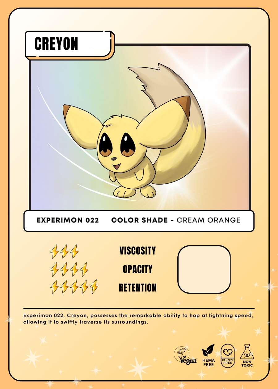 Experimon 022 Creyon card