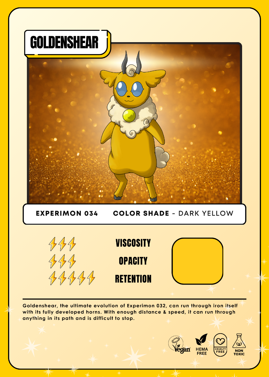 Experimon 034 Goldenshear card