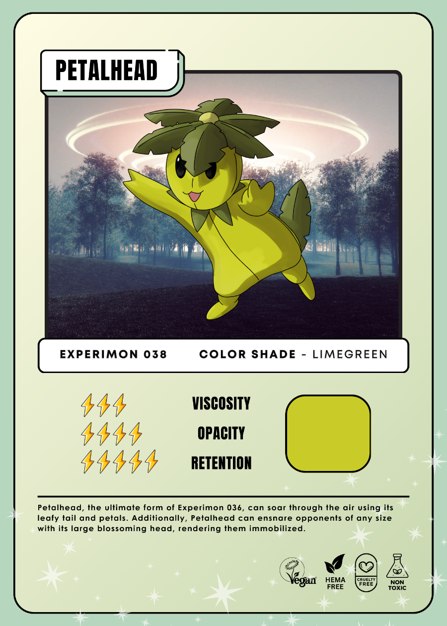 Experimon 038 Petalhead card