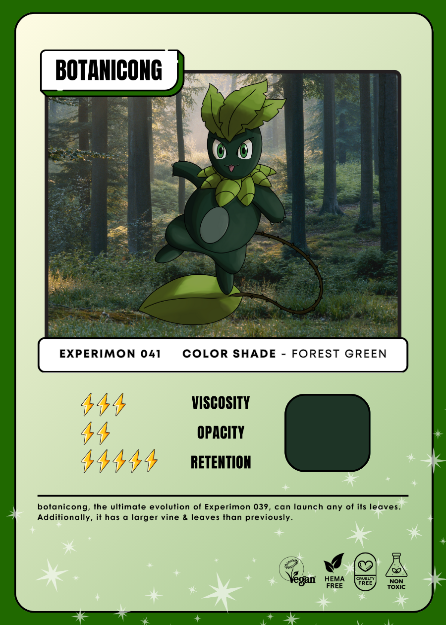 Experimon 041 Botanicong card
