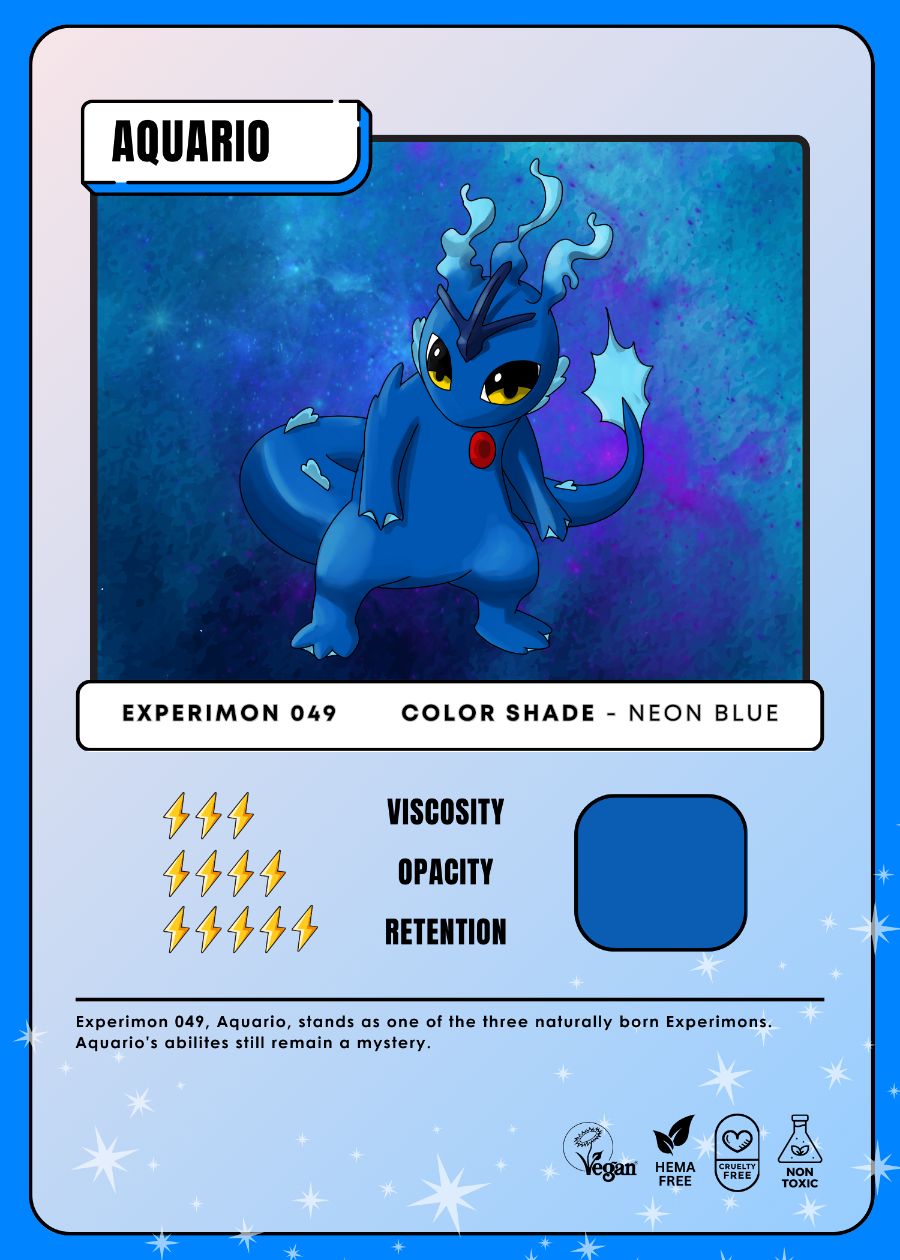 Experimon 049 Aquario card
