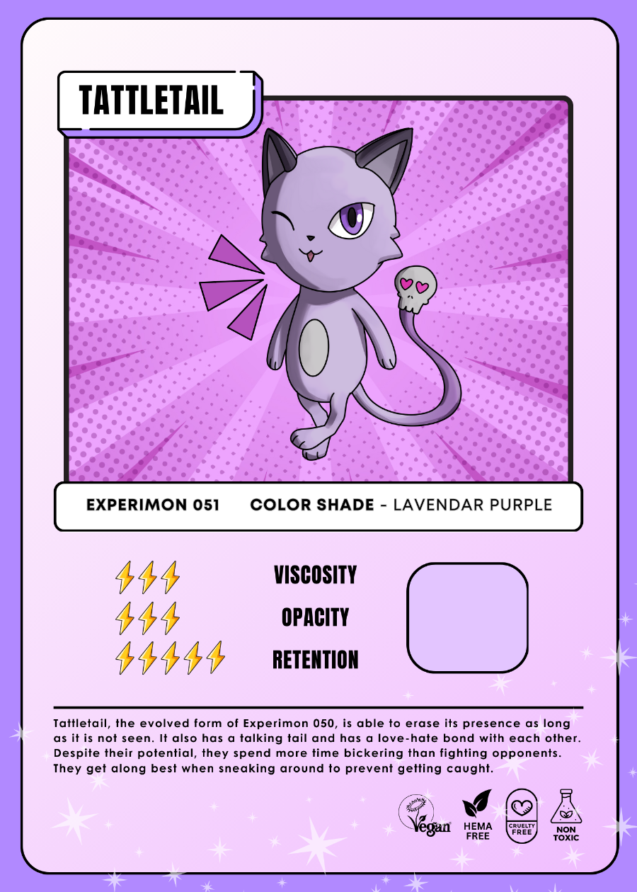 Experimon 051 Tattletail card