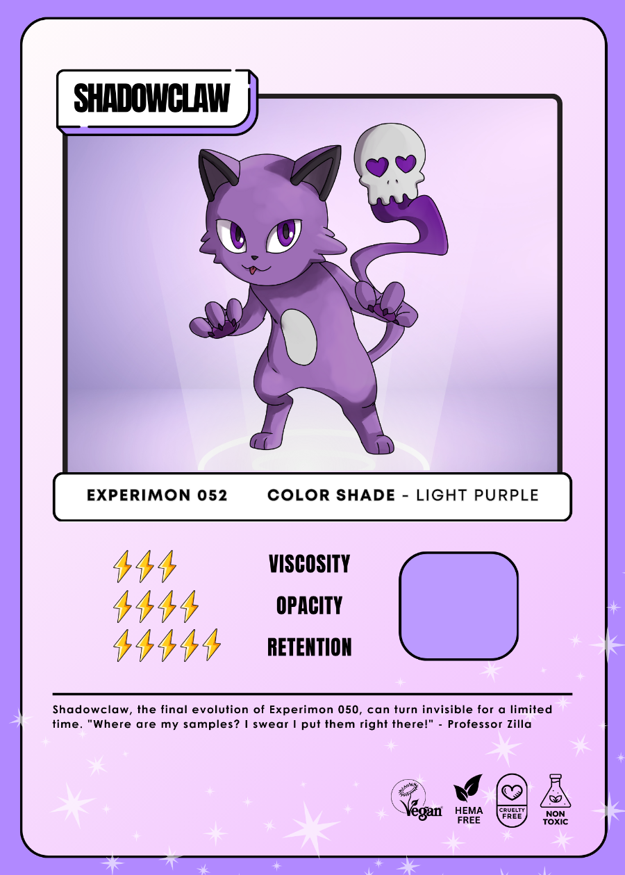 Experimon 052 Shadowclaw card