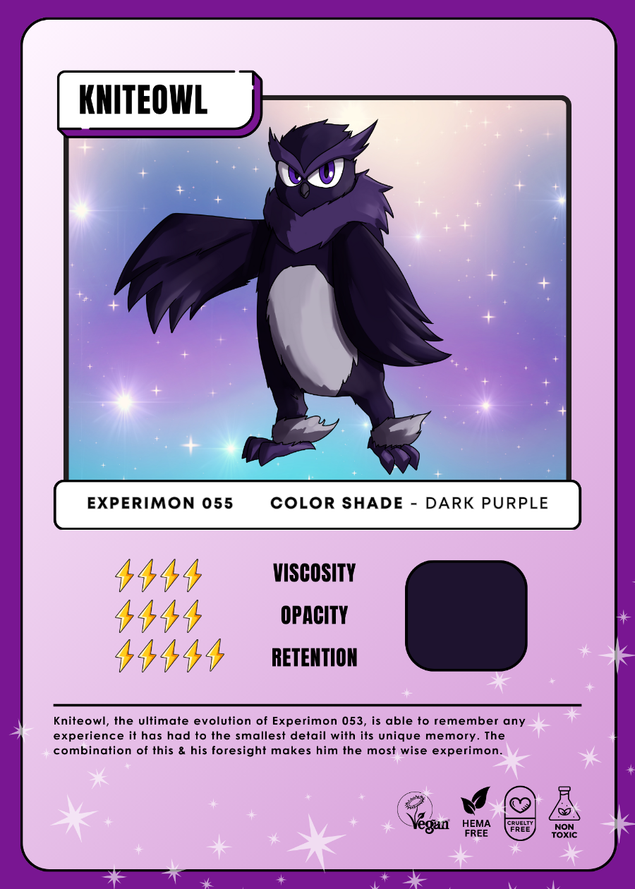 Experimon 055 Kniteowl card