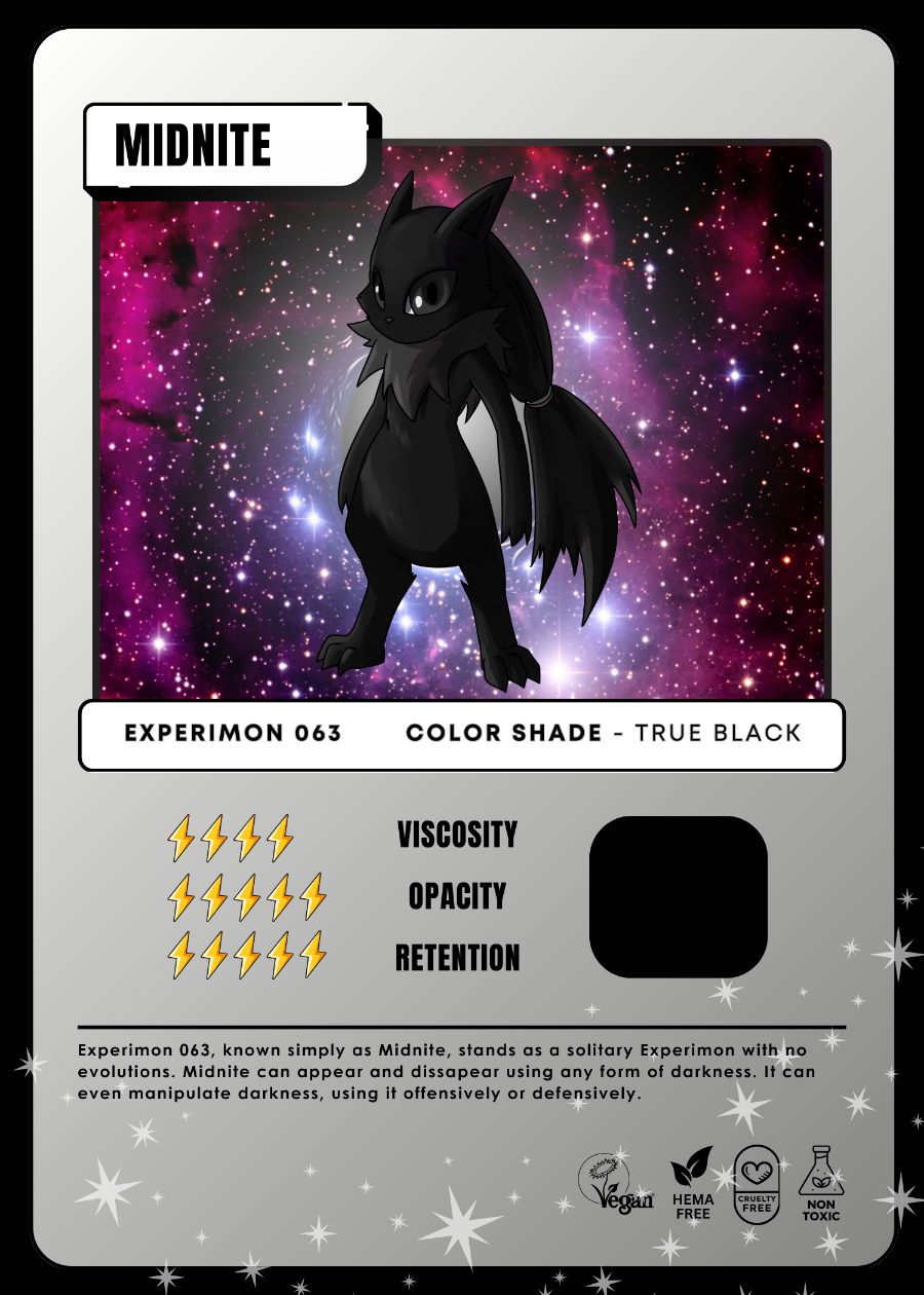 Experimon 063 Midnite card