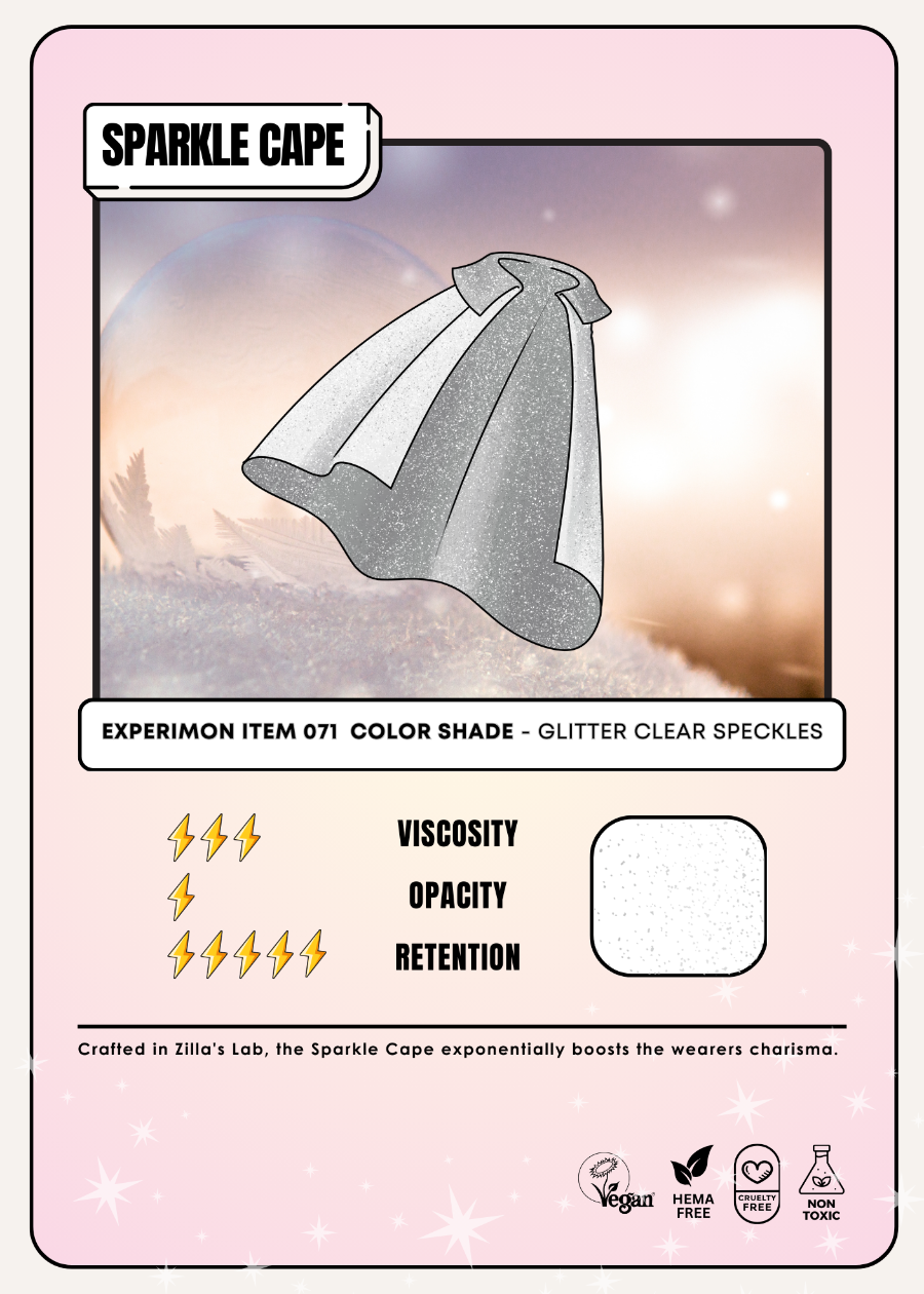 Experimon G01 Sparkle Cape card