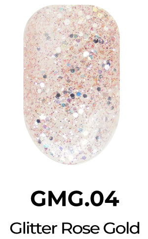 Gel Monsta GMG04 - Glitter Rose Gold