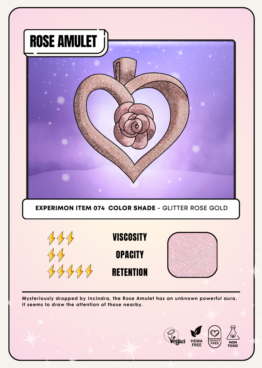 Experimon G04 Rose Amulet card