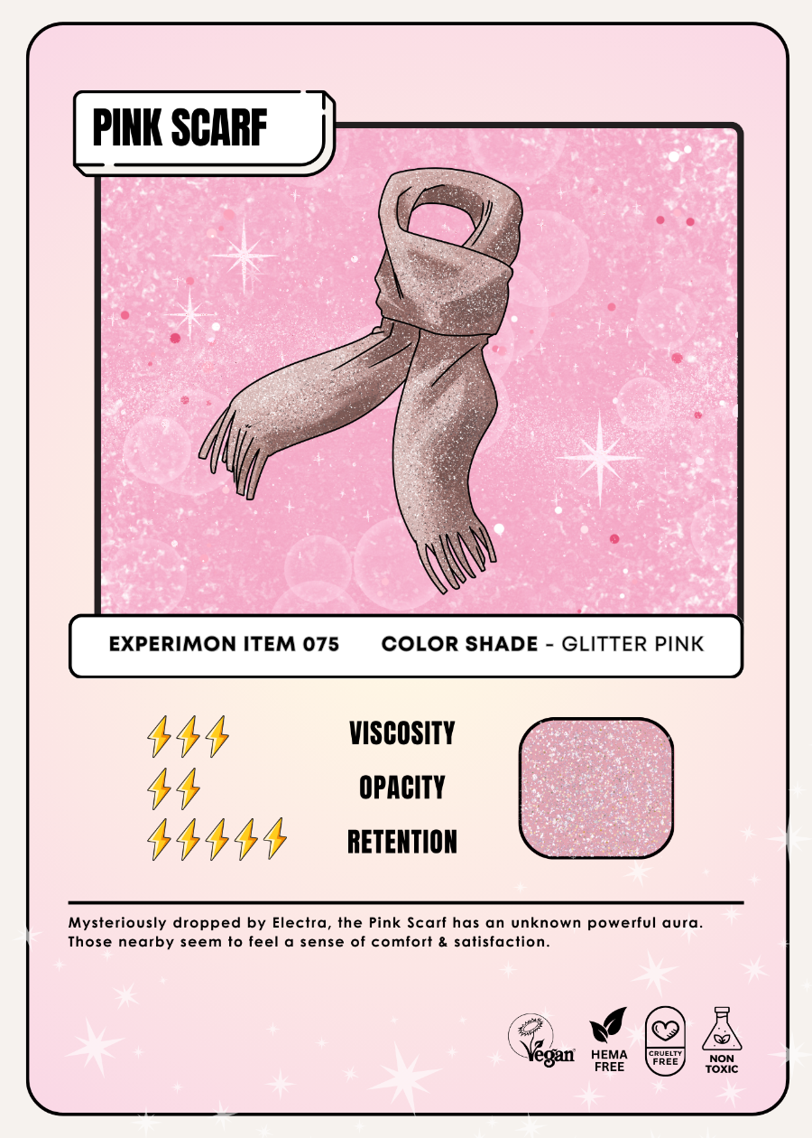 Experimon G05 Pink Scarf card