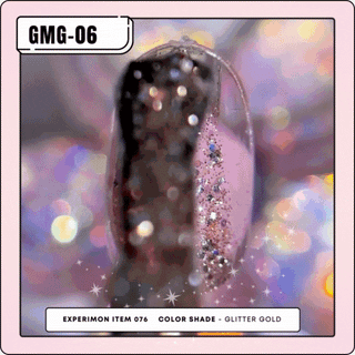 Gel Monsta GMG06 - Glitter Gold