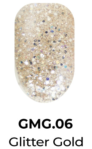 Gel Monsta GMG06 - Glitter Gold