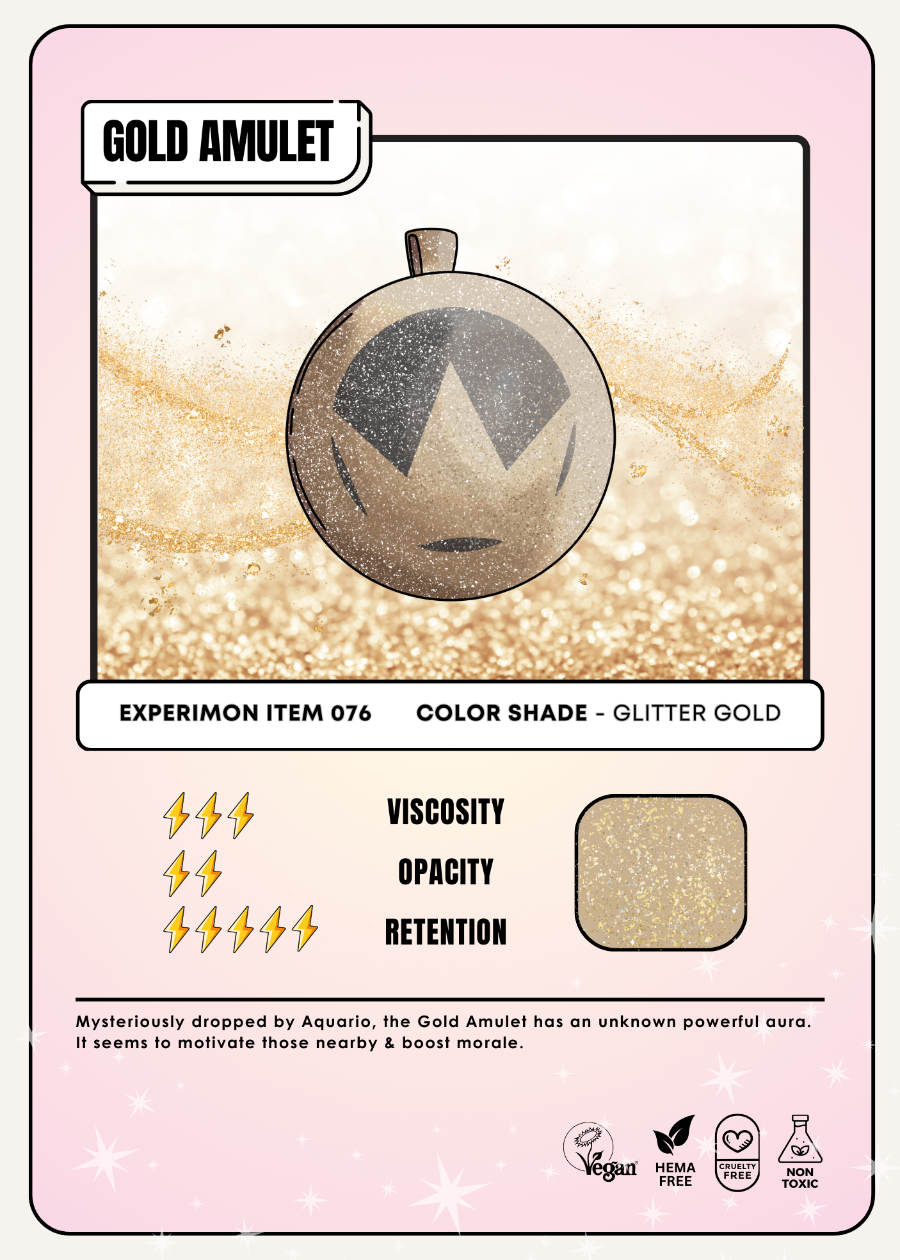 Experimon G06 Gold Amulet card