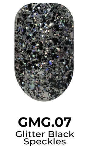 Gel Monsta GMG07 - Glitter Black Speckles