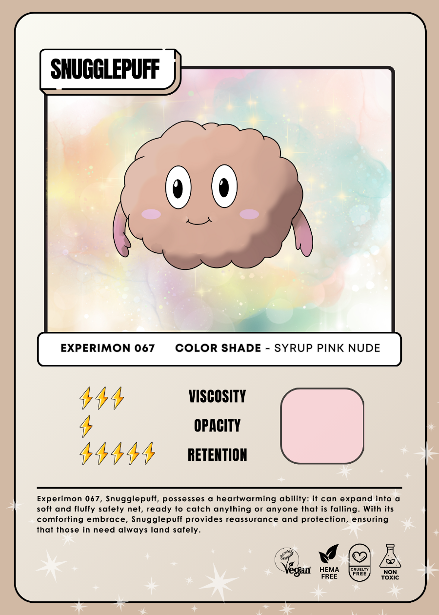 Experimon S04 Snugglepuff card