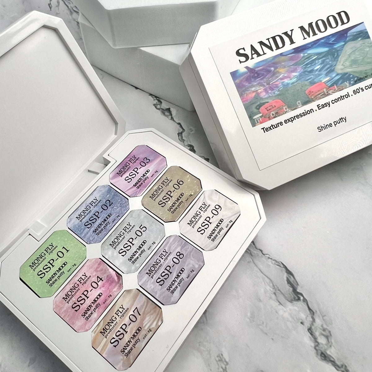 riposo Sandy Mood Shine Putty