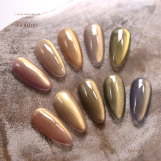 Mayour Golden Collection - 10 Magnetic Color Set