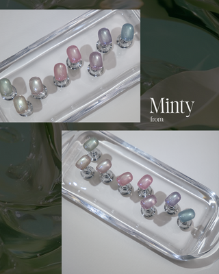 F Gel Minty Collection – 8 Magnetic Gel Set