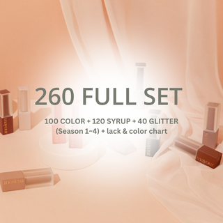 Mayour 260 Full Set Promotion (100 Color & 120 Syrup & 40 Glitter)