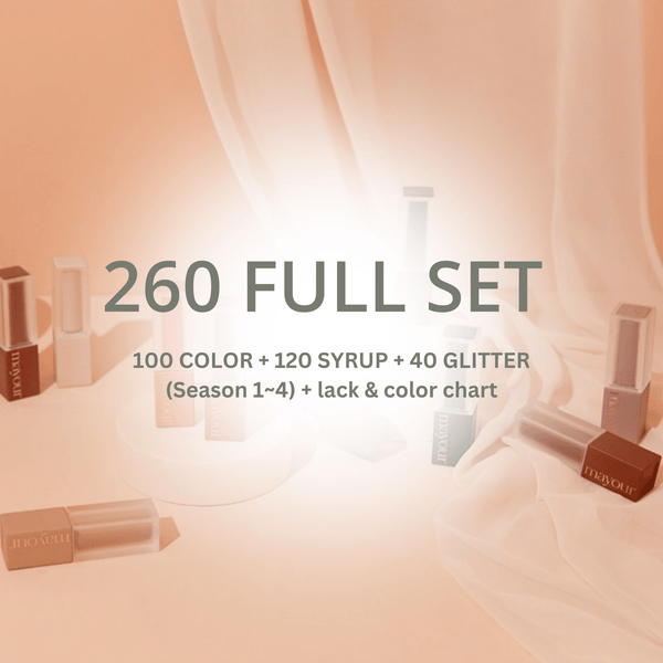 [ PRE-ORDER ] Mayour 260 Full Set Promotion (100 Color & 120 Syrup & 40 Magnetic)