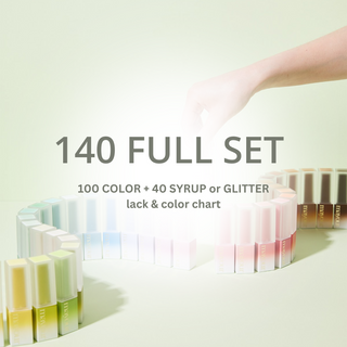 Mayour 140 Full Set Promotion (100 Color & 40 Syrup or Glitter)