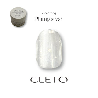 Cleto Clear Mag Plump Silver (Jar)