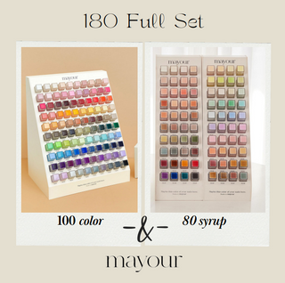 Mayour 180 Full Set (100 Color+80 Syrup)