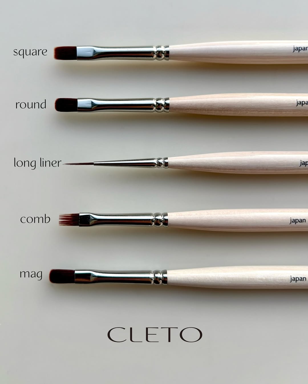 Cleto Nail Brush Series