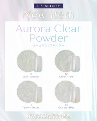 Leafgel Aurora Clear Powder (4 Colors)