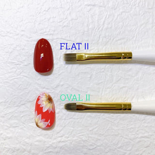 Leafgel Gel Brush 《 Flat Ⅱ 》