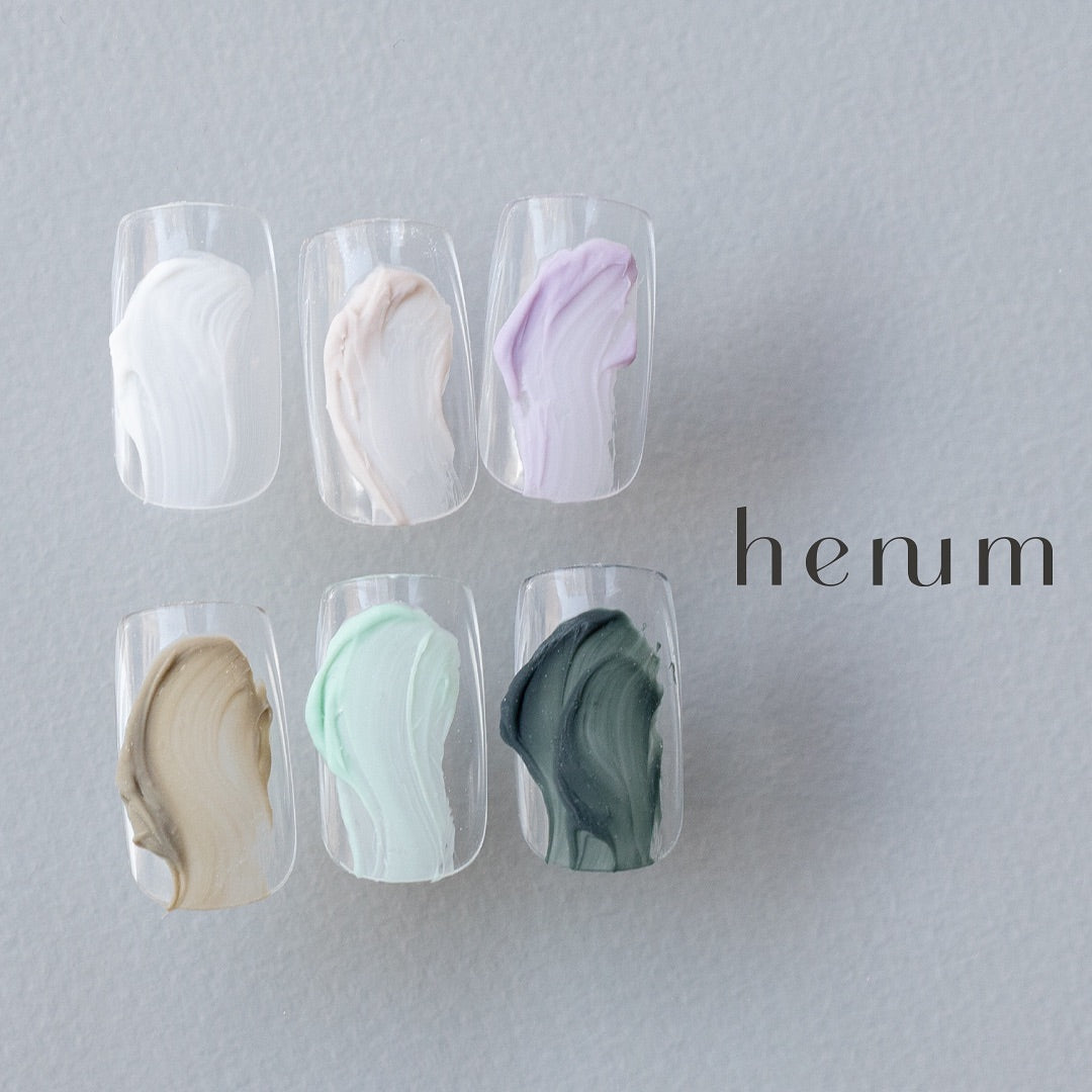Henum Paste Gel Collection #1 - 6 Color Set (pa01-pa06)