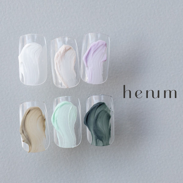 Henum Paste Gel Collection #1 - 6 Color Set (pa01-pa06)