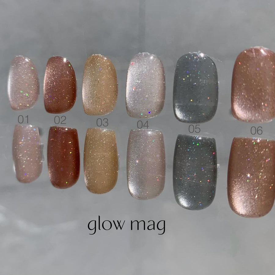 Cleto Glow Mag Collection #1 - 6 Magnetic Color Set