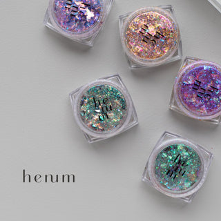 Henum Shiny Flakes 5 Color Set